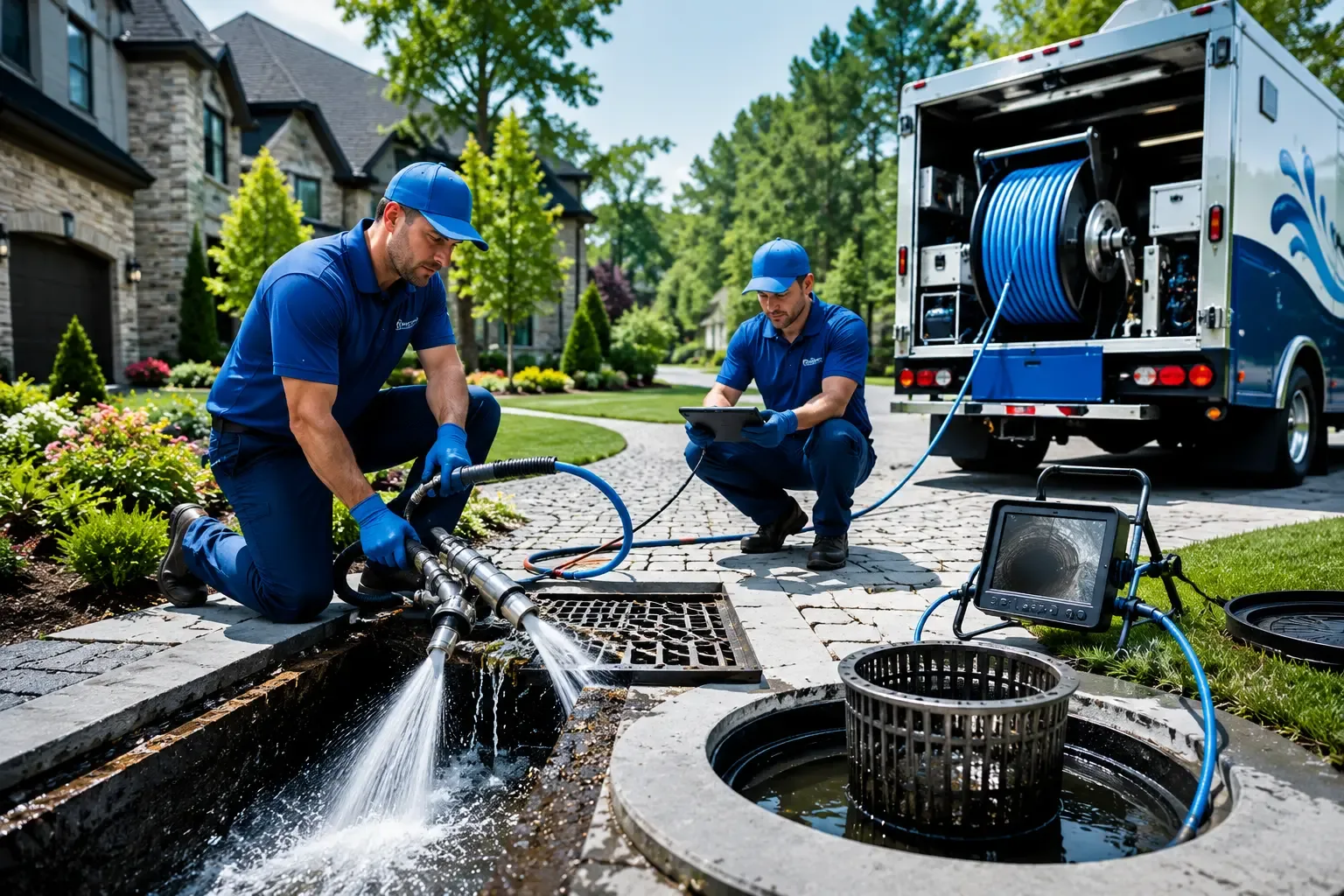 Local outdoor drain cleaning professionals in Leighton, AL